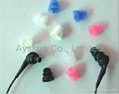 silicone / rubber  in-ear eartips