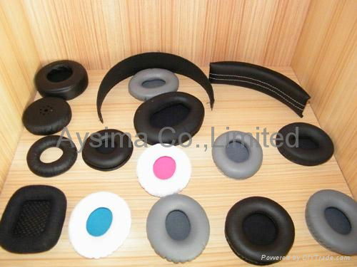 Leatherette Ear cushions for headsets 2