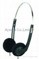 Disposable Low Cost Airline Headsets Headphones