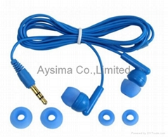 Low cost headphones disposable earbuds 