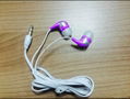 Low cost headphones disposable earbuds 