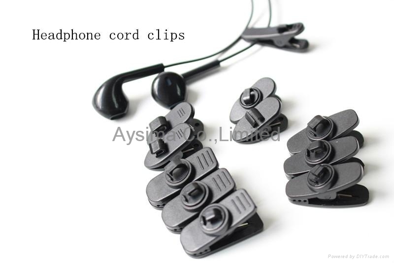 Nip Clip Clamp for headphone earphone microphone cables China