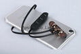 Bluetooth metal earphone magnet sports earbuds 