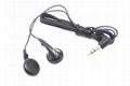 Disposable Low Cost in-ear Earphone one time headphones 2