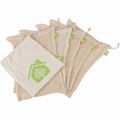 Reusable Produce Bags – Organic Cotton Mesh bags