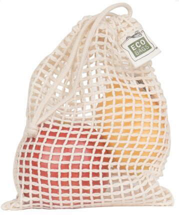 ECOBAGS Organic Net Drawstring Bag