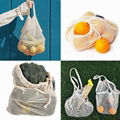 BEST REUSABLE PRODUCE BAGS for Grocery Shopping & Storage Net String Cotton bag 1