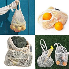 BEST REUSABLE PRODUCE BAGS for Grocery Shopping & Storage Net String Cotton bag