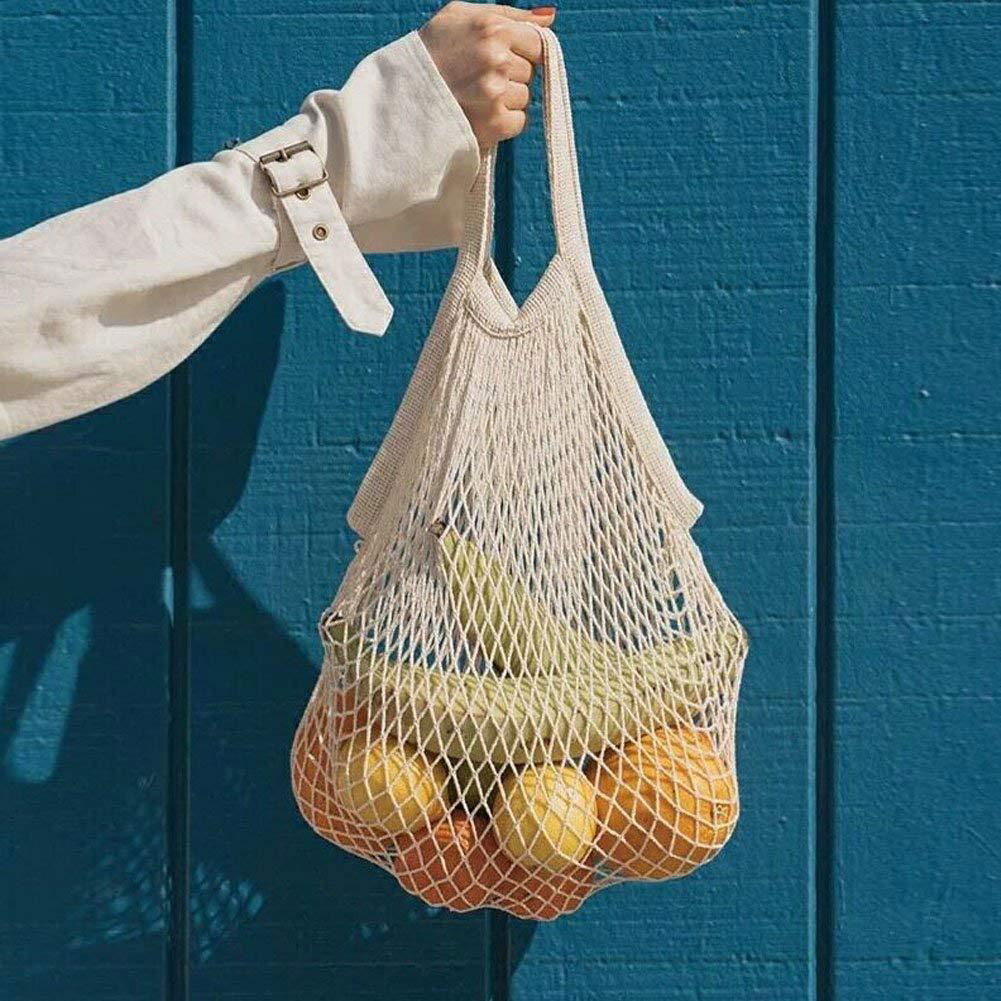 BEST REUSABLE PRODUCE BAGS for Grocery Shopping & Storage Net String Cotton bag 3