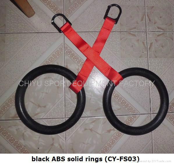 CY-FS03 EASY ANCHOR OLYMPIC GYM RINGS FOR FITNESS AND BODY BUILDING 2