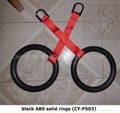 CY-FS03 EASY ANCHOR OLYMPIC GYM RINGS FOR FITNESS AND BODY BUILDING 2