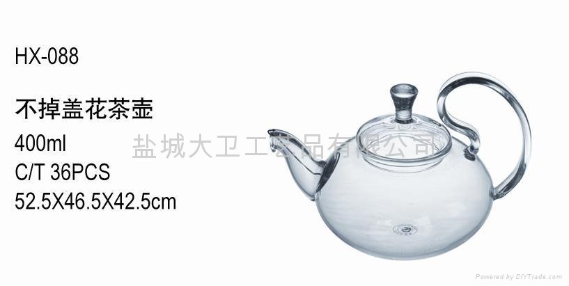 GLASS TEAPOT AND CUP 4