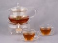 GLASS TEAPOT AND CUP 1