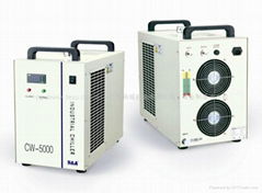 25W-300W CO2 RF or glass tube cooling chiller