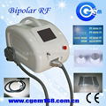 Bipolar RF skin rejuvenation beauty