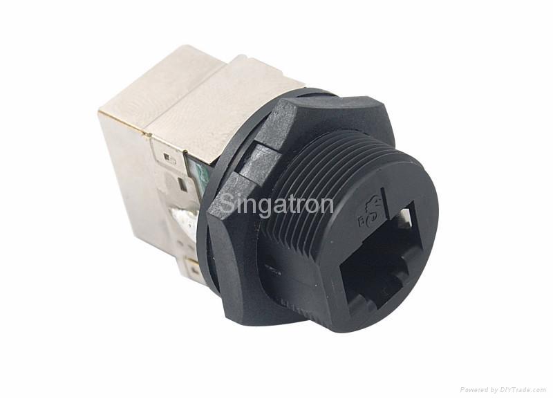 Singatron waterproof RJ45 Jack IP67