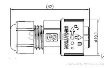 Quick lock waterproof connector 3