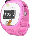 Free Shipping GPS GSM SOS GPRS Tracker Watch Double Locate Smart Child watch