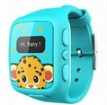 Free Shipping GPS GSM GPRS SOS Tracker Watch Double Locate Smart Child watch Rem 4