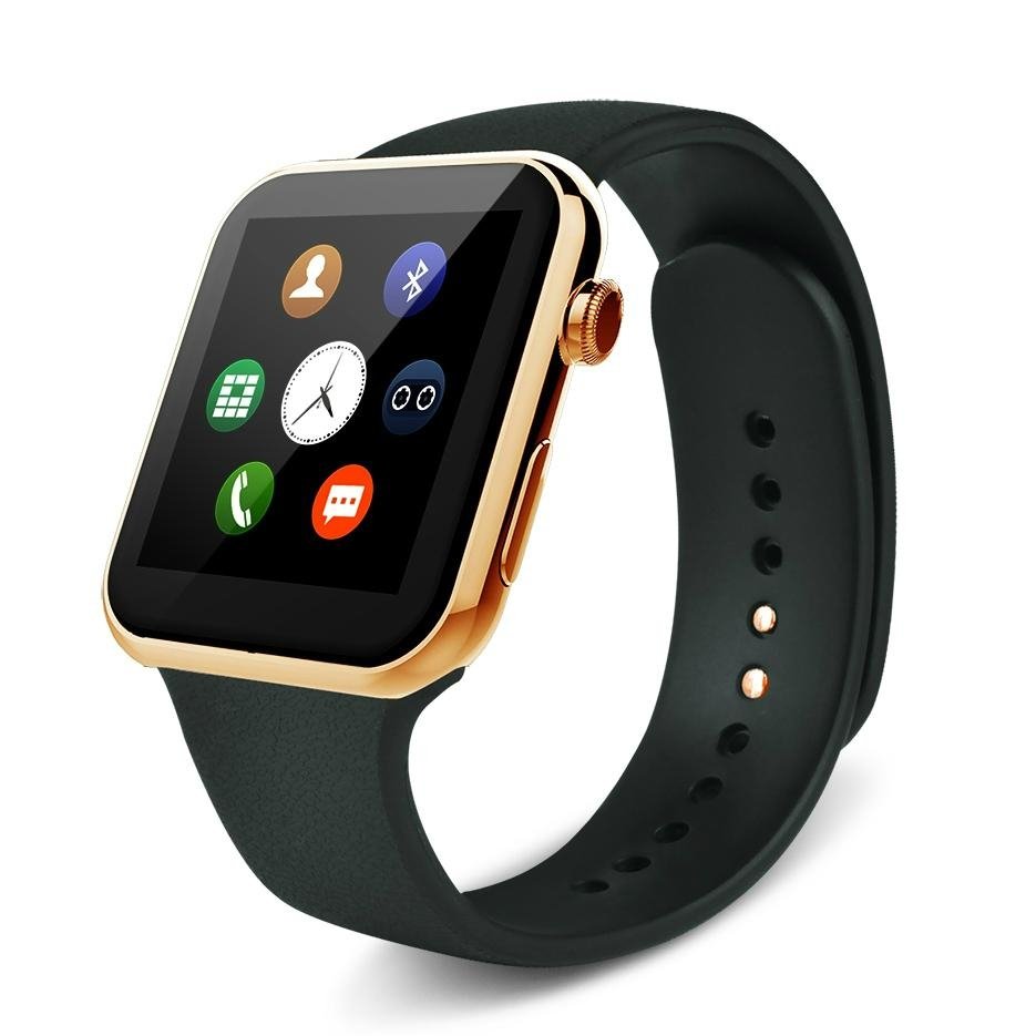 2015 New Smartwatch A9 Bluetooth Smart watch for Apple iPhone & Samsung Android  2