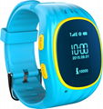 2015 New High Quality wifi Smart Watch A6 With GPS Tracker For kids and WiFi/LBS 5