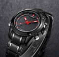 New Watches Men Luxury Brand Sport Full Steel Digital LED watch  6