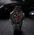 New Watches Men Luxury Brand Sport Full Steel Digital LED watch  8