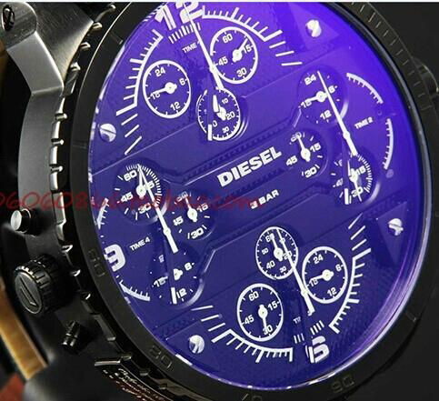 Luxury Men's Leather Strap Watches Wristwatch Sports Military Watches 3