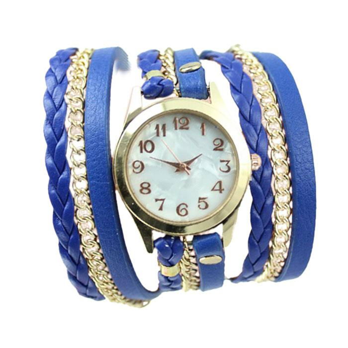  2015 Fashion Hot Wrist watches Women  Leather Bracelet Watch 3