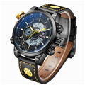 Men's Fashion Casual Sports Watch Quartz Digital LED Back Light  3