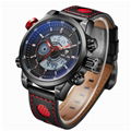 Men's Fashion Casual Sports Watch Quartz Digital LED Back Light  4