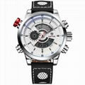 Men's Fashion Casual Sports Watch Quartz Digital LED Back Light 