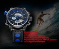 Men's Fashion Casual Sports Watch Quartz Digital LED Back Light  8