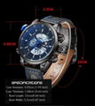 Men's Fashion Casual Sports Watch Quartz Digital LED Back Light  10