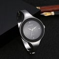 KIMIO Fashion Crystal Bracelet Watch Full Steel Quartz Watch Women Dress Watches