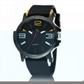 Fashion Wristwatches Clock Male V6 Brand Quartz Man Watches Silicone Wrist Band  3