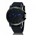 Fashion Wristwatches Clock Male V6 Brand Quartz Man Watches Silicone Wrist Band  2