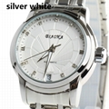 Classic Full Stainless Steel Clasp Watch