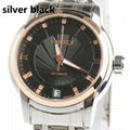 High Quality Waterproof Watches Women Full Stainless Steel Clear Mineral Glass L 12