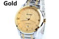 High Quality Waterproof Watches Men Full Stainless Steel Clear Mineral Glass Lux 9