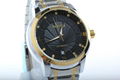 High Quality Waterproof Watches Men Full Stainless Steel Clear Mineral Glass Lux 14