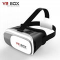 Head Mount Plastic VR BOX 2.0 Version VR Virtual Reality Glasses  3