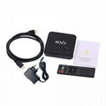 1080P MXV Smart Android 4.4 TV Box Amlogic S805 Quad Core 1.5 GHz 1G / 8G H.265 6