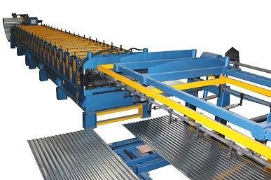 Corrugated Cameroon Zinc Roof Cladding Sheets Making Machine For Sale