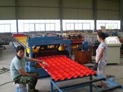 Aluminium Metcopo Roofing Tile Corrugating Machine For Sale