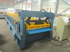 Sinusoidal Profile Roofing Sheet Roll Forming Machine For Sale