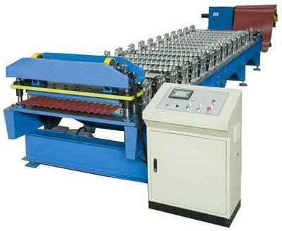 Corrugated Profile (s-rib) Roofing Sheet Roll Forming Machine For Sale 