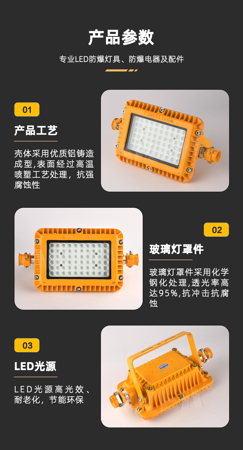 DGS30/127L系列矿用隔爆型LED巷道灯 3