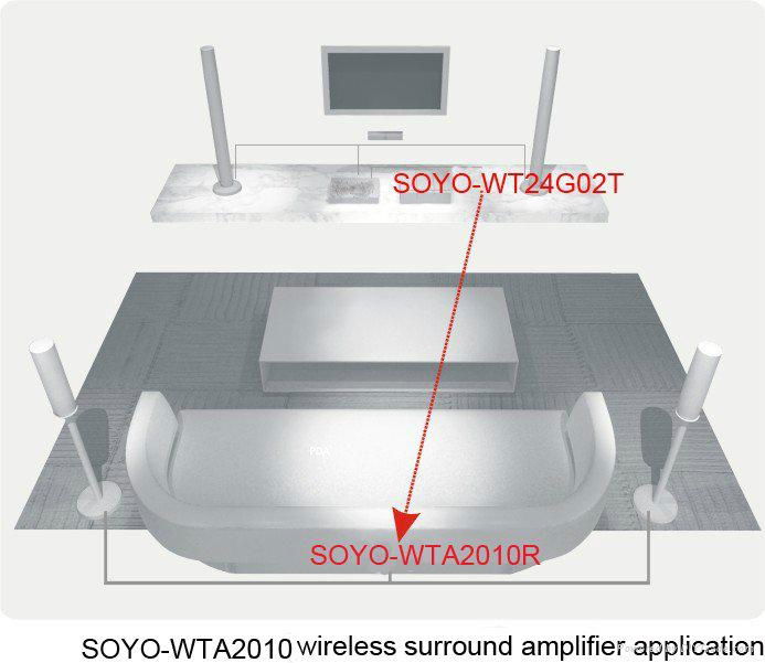 Wireless Amplifier system