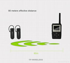 Samrt UHF tour guide system